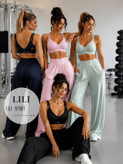 ست کراپ و شلوار برند Lululemon